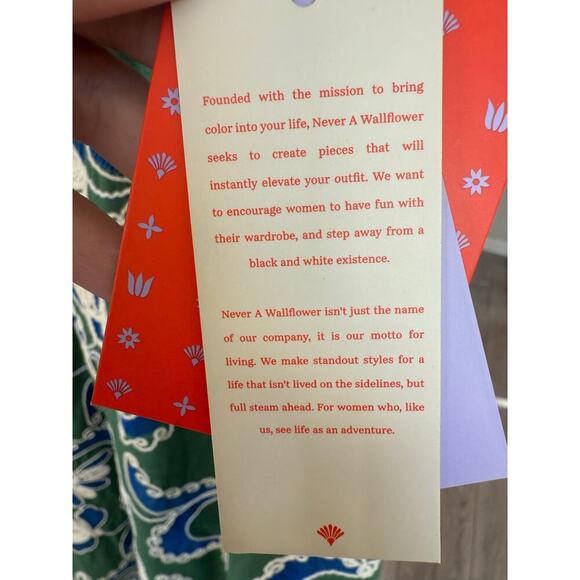 Never A Wallflower Square Neck Maxi Dress in Crewel Work New With Tags XXL - Picture 10 of 11